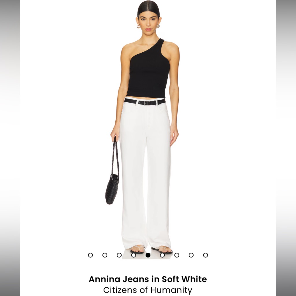 Citizens Of Humanity Cream Denim Pants